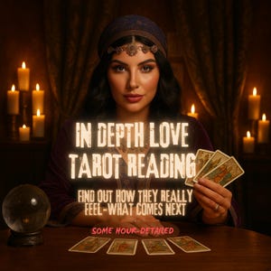 Same Hour In-Depth Love Tarot Reading | Psychic Love Insights, Twin Flame & Soulmate Clarity | Relationship Tarot Guidance, Soulmate Reading