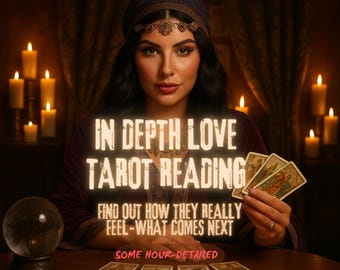 Same Hour In-Depth Love Tarot Reading | Psychic Love Insights, Twin Flame & Soulmate Clarity | Relationship Tarot Guidance, Soulmate Reading