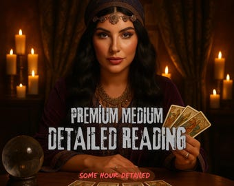 Premium Medium Psychic Reading | Clairvoyant Reading With Spirit Contact | Same Hour Reading | Spirit Guide & Spiritual Accurate Reading