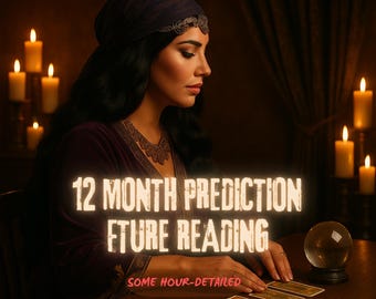 12 Month Future Tarot Reading, Spiritual Guidance
