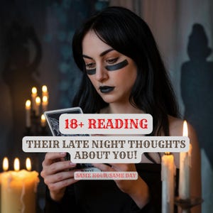 Lectura para mayores de 18 años, EL MISMO DÍA, sus pensamientos más recientes y sexys sobre ti, lectura de cartas del tarot con magia sexual, consejos de amor, sus fantasías sexuales