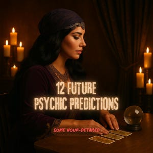 Future Psychic Predictions, SAME HOUR Psychic Tarot Reading, Future Medium Reading, Psychic Spiritual Advice