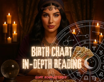 Birth Chart Reading | Detailed Astrology Insights | Same Day Natal Chart Analysis | In-Depth Astrology | Natal Chart Reading