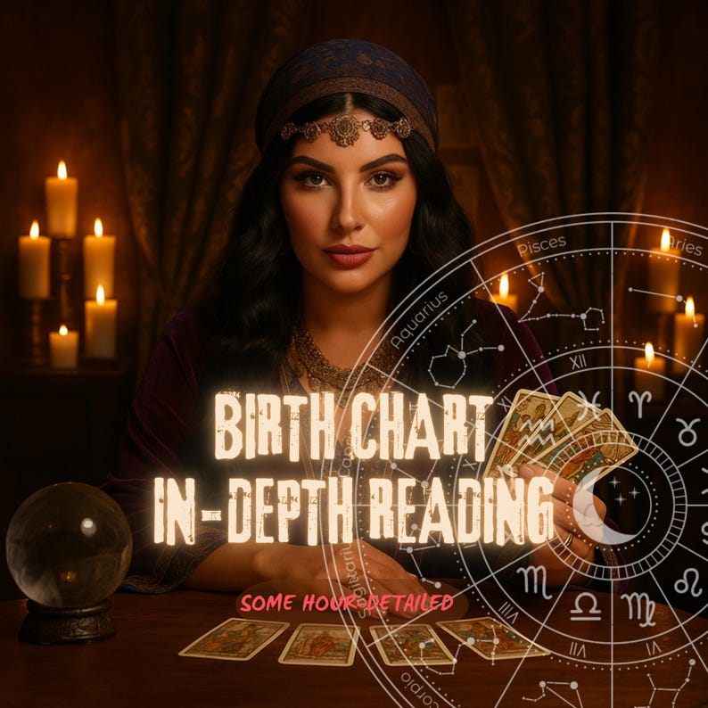Birth Chart Reading | Detailed Astrology Insights | Same Day Natal ...