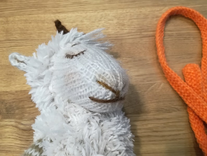 Toy Knitting Patterns -knit Goat Toy for the First Birthday Knitting ...