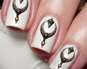 Vintage Jewelry Nail Art Decal Sticker