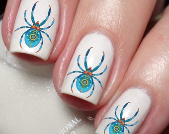 Spider Kever Bug Nail Art Decal Sticker
