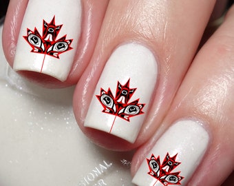 Inheemse Canadese inheemse Nail Art sticker sticker