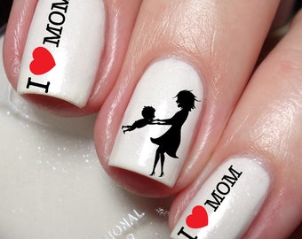 Mother's Day Nail Art Decal Sticker