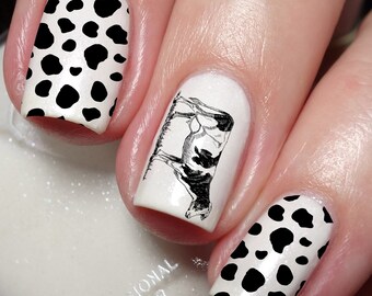 Cow Kuh Collection Nagelkunst-Abziehbilder - Nagelaufkleber Mit Kuh-Motiven Für Kreative Nail Art