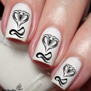 Snake Nail Art Decal Sticker