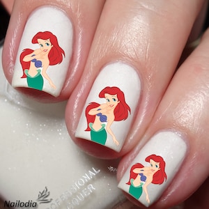 Mermaid Nail Art Decal Sticker
