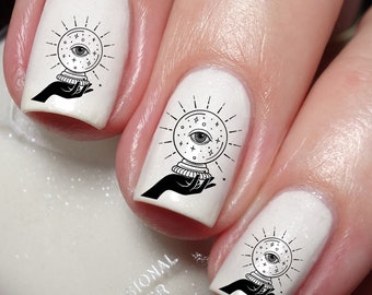 Fortune Teller Nail Art Decal Sticker