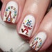 Thanksgiving Turkey Nail Art Decal Sticker - Etsy