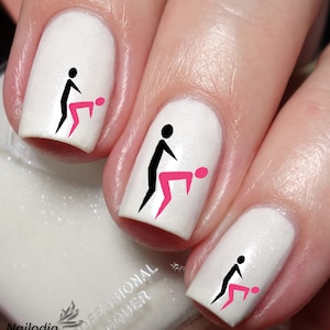 Funny Sex Pose Nail Art Decal Sticker - Etsy Israel