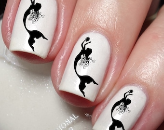 Mermaid Nail Art Decal Sticker