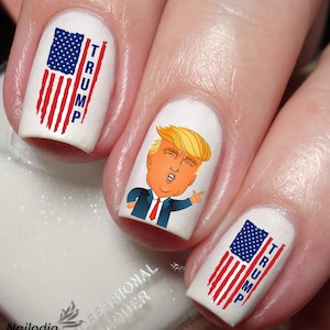 Republican Party Support Nail Art Decal Sticker
