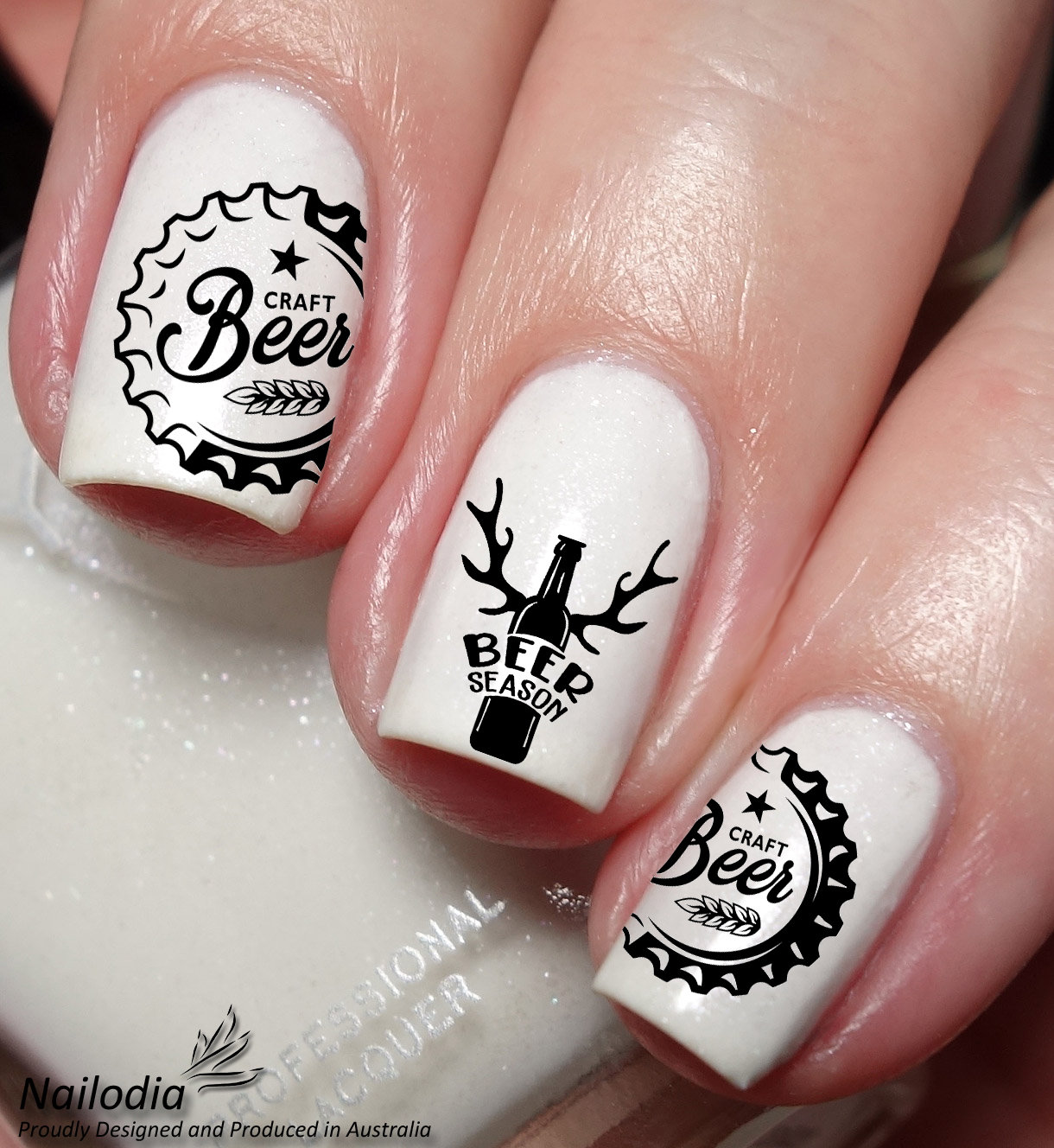 Nail Beer Rang Beer Lovers Nail Art Decal Sticker - Etsy