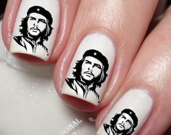 Ernesto Che Guevara Nail Art Decal Sticker