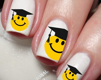 Graduation Ceremony Nail Art Decal Sticker
