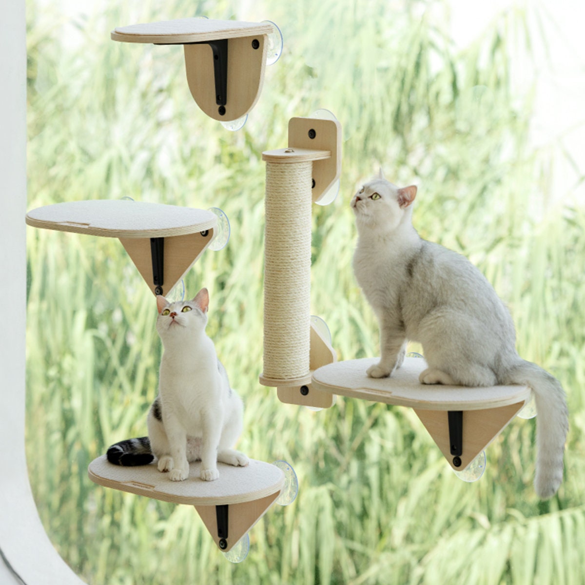 Cat Window Perch Cat Climbing Frame Cat Climbing Steps Cat Etsy