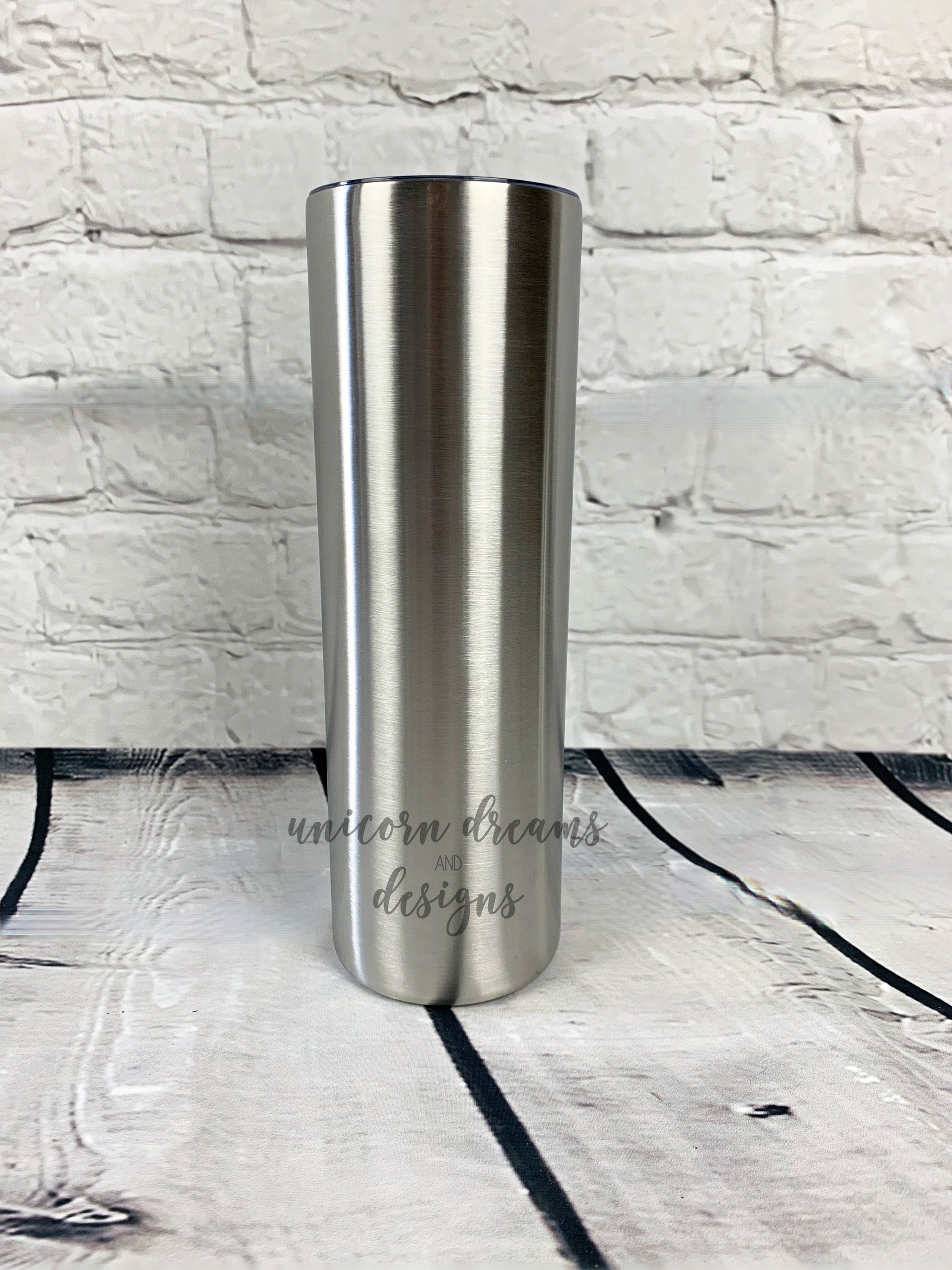 Blank 20oz 30oz Skinny Straight Stainless Steel Tumbler Cup - Etsy