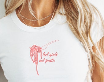 Pastashirt La Dolce Vita Tomaat Meisje Zomer Shirt Ciao Bella Italia Pasta Geschenken Pasta Damesshirt Spaghettishirt