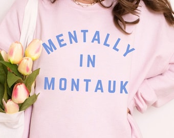 Trucs preppy Coco Girl Montauk New York Sweat-shirt Beachy Shirt Chemise d'été Cowgirl côtière Long Island Vêtements BCBG
