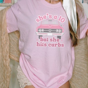 T-shirt pour filles chaudes Hit Curbs Tee-shirt pour filles chaudes Hit Cubs, passager princesse Gen Z, cadeaux pour adolescentes, filles chaudes, confort surdimensionné