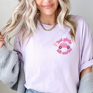 T-shirt pour filles chaudes Hit Curbs Tee-shirt pour filles chaudes Hit Cubs, passager princesse Gen Z, cadeaux pour adolescentes, filles chaudes, confort surdimensionné