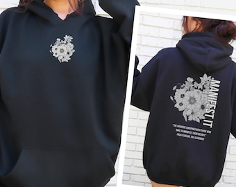 Manifest It Spiritual Hoodie The Alchemist  Powerful Manifest Shirt Manifesting Shirt Manifest Sweatshirt Manifestation Shirts Y2K Hoodie
