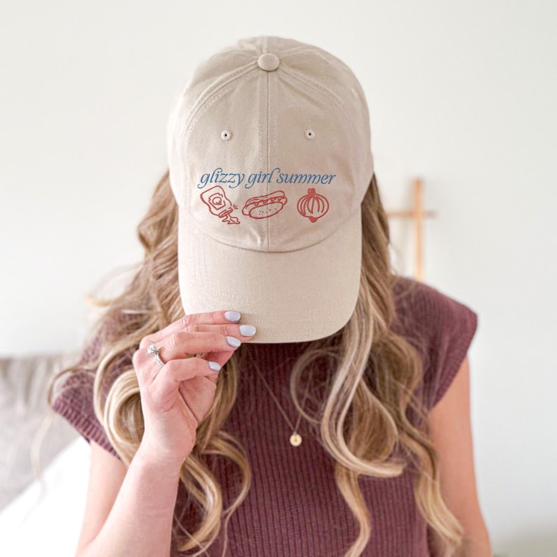 Raunchy Glizzy Hot Dog Hat Cool Stuff American Flag Hat 4th Of July Hat Summer Inappropriate Hat Unhinged I Got That Dog In Me Gen Z Meme image 5