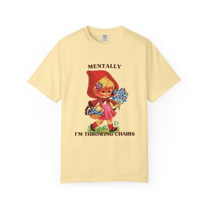Inappropriate Shirt Unhinged Shirts Cool Stuff Weirdcore Gen Z Meme Shirt Unhinged Shirt Weird Stuff Ironic Funny Shirt Dark Cottage Core Banana