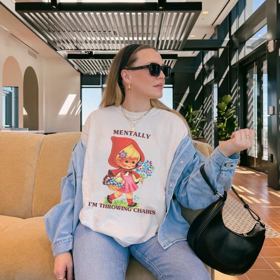Inappropriate Shirt Unhinged Shirts Cool Stuff Weirdcore Gen Z Meme Shirt Unhinged Shirt Weird Stuff Ironic Funny Shirt Dark Cottage Core