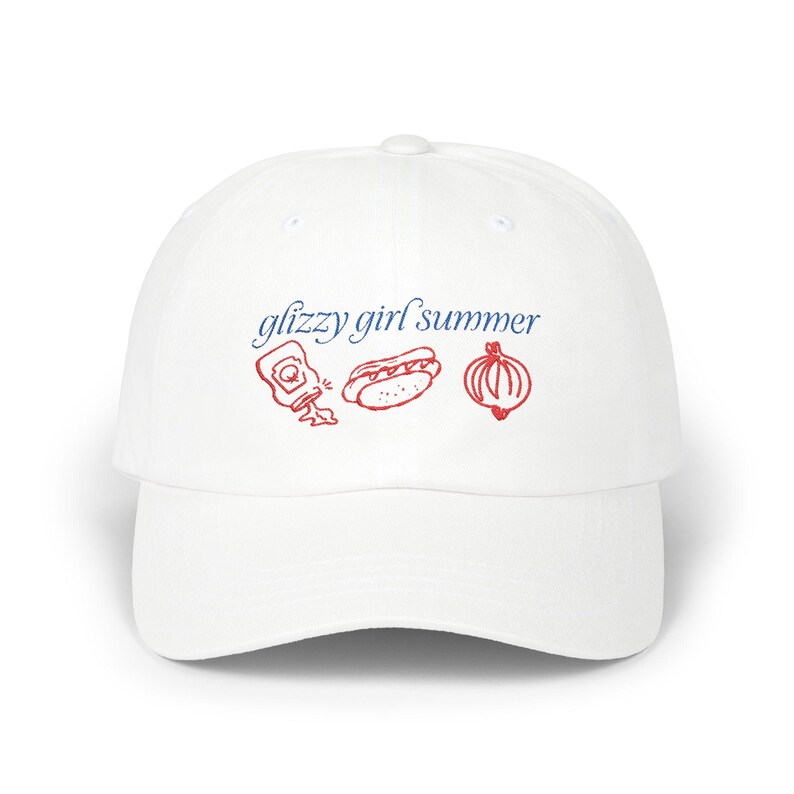 Raunchy Glizzy Hot Dog Hat Cool Stuff American Flag Hat 4th Of July Hat Summer Inappropriate Hat Unhinged I Got That Dog In Me Gen Z Meme White