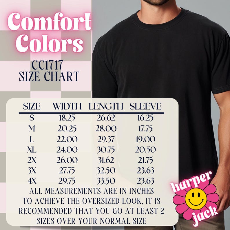 Gildan oversized tee size chart. All measurements are in inches, to achieve the oversized look, it is recommended that you go at least 2 sizes over your normal size.