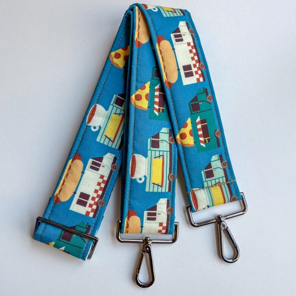 Laptop Bag Strap | Purse strap | Food Trucks Bag Strap | Padded Adjustable Comfortable Cross-body Purse