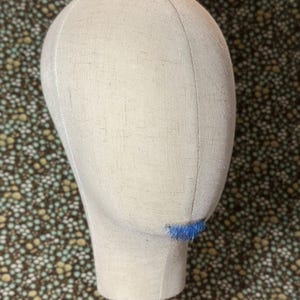 Blue Realistic Mini Goatee