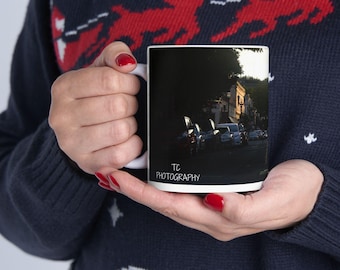 Downtown Portland Oregon Ceramic Mug, Coffee Lover Gift, Cityscape Drinkware, Photography Mug for Him, Kitchen Decor, Cozy Gifts