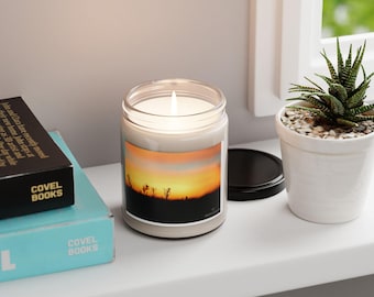 Sunset Serenity Scented Soy Candle