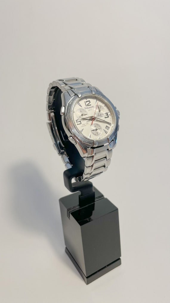 Tissot PR100 Alarm Chronograph Watch, Men's Watch… - image 1