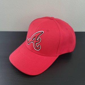 Atlanta Braves vintage stijl baseballpet / Premium throwback baseballpet / aangepaste geborduurde Braves baseballpet / One Size Fits All