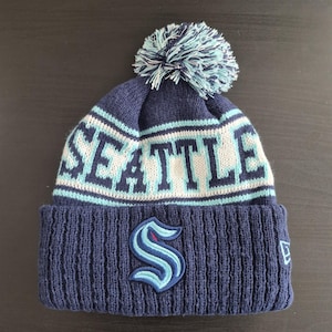 Kraken Hockey Knit Hat - Etsy display picture 2