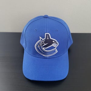 Cappellino da hockey vintage dei Vancouver Canucks / Cappellino da hockey retrò dei Canucks / Cappellino da hockey Vancouver ricamato / Regalo di hockey / Taglia unica