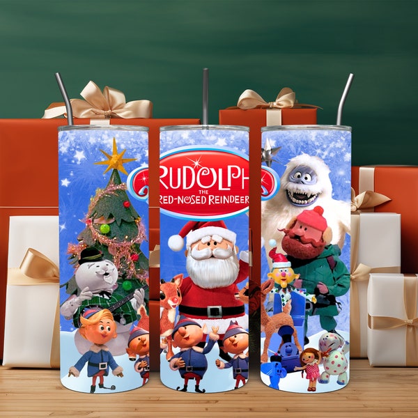 Rudolph the Rd Nosed Reindeer Tumbler