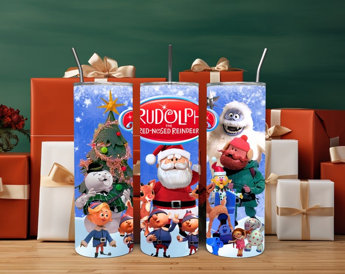 Rudolph the Red Nosed Reindeer Tumbler