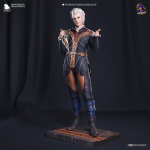 Astarion Baldurs Gate 3 Figure 20 cm height *12k Print* | Gift for Gamer| Geschenk Skulptur |