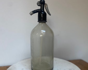 Vintage Seltzer Water Bottle