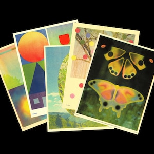 Zestaw ulotek Risograph