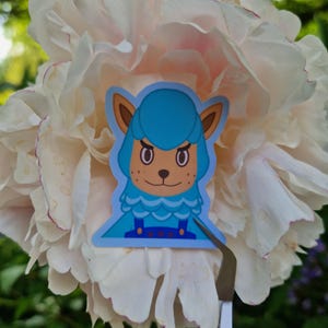 Animal crossing - Serge Cyrus | Autocollant finition Mate Handmade Cadeau Item Jeux vidéo Sticker Cute